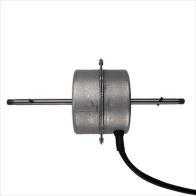 موتور فن AC ناهمزمان دو شفت خازن 10w-100w کارکرد ناهمزمان برای فن دریچه رطوبت گیر