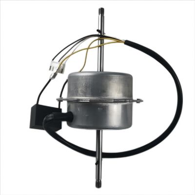 موتور القایی AC تک فاز دو شفت 30 وات 220 ولت 60 هرتز HVAC YDK 80 میلی متر برای فن دریچه