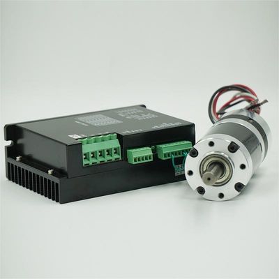 موتور گیربکس بدون جاروبک 56JBX DC24v 20-100W با گیربکس سیاره ای برای تجهیزات کنترل دقیق