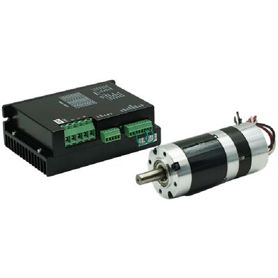 موتور گیربکس بدون جاروبک 56JBX DC24v 20-100W با گیربکس سیاره ای برای تجهیزات کنترل دقیق