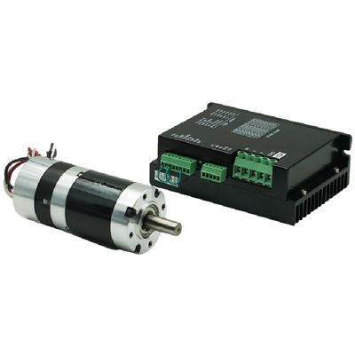 موتور گیربکس بدون جاروبک 56JBX DC24v 20-100W با گیربکس سیاره ای برای تجهیزات کنترل دقیق