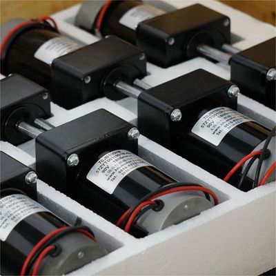 موتور دنده مینیاتوری 70jb 24-48 ولت کم صدا برای انتقال لجستیک