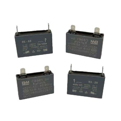 1-200Uf موتور فن الکتریکی خازن ضد انفجار کلاس C برای موتور فن دمنده