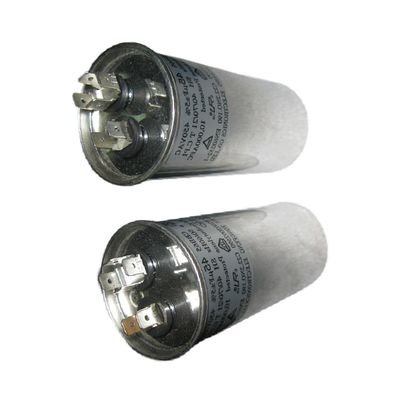 خازن‌های راه‌اندازی موتور AC 20-80Uf خازن‌های ضد انفجار یک‌بار بیضی برای فیلتر خروجی