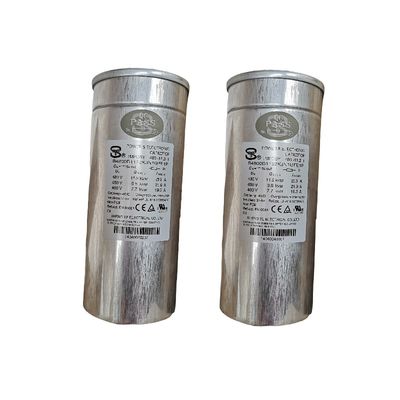 1-100uf موتور الکتریکی کارکرد خازن کولرگازی تک دوگانه CBB65 450VAC