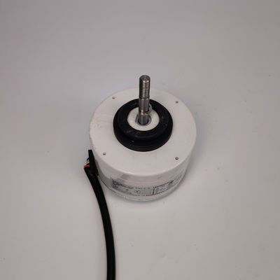 موتور AC BLDC DC24V 10-250W 800-1400 RPM بسیار نازک برای پروانه جریان متقاطع واحد فن کویل