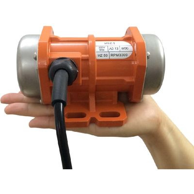 صفحه نمایش لرزاننده ارتعاشی موتور تک فاز القایی AC 30W-120W مینیاتوری ویبراتور تنظیم کننده سرعت لرزش