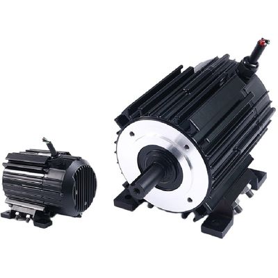 موتور AC BLDC خنک کننده هوا / خنک کننده آب با محدوده سرعت 0-3000rpm و کلاس عایق F / H